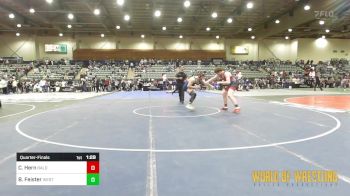 200 lbs Quarterfinal - Cooper Hern, Bald Eagle Wrestling vs Brayton Feister, Westshore Wrestling Club