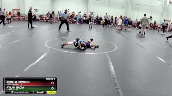 48 lbs Round 1 (8 Team) - Apollo Hawkins, Mat Assassins vs Rylan Gacia, CTWHALE