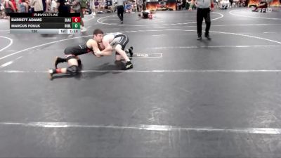 120 lbs Round 1 (4 Team) - Marcus Foulk, Reverence United Black vs Barrett Adams, SGAC