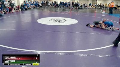 65 lbs Quarterfinals (8 Team) - Liam Thom, Sartell vs Teeg Mursu, NYM (New York Mills)