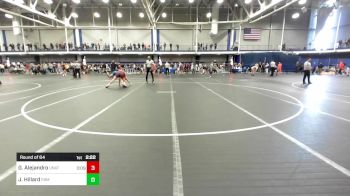 149 lbs Round Of 64 - Giovanni Alejandro, Unattached-Rider vs Josh Hillard, F&m