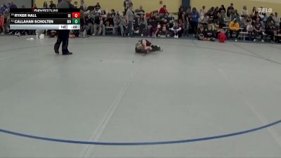 65 lbs Cons. Round 2 - Callahan Scholten, Maple River/USC vs Ryker Hall, DC Elite