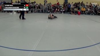 65 lbs Cons. Round 2 - Callahan Scholten, Maple River/USC vs Ryker Hall, DC Elite