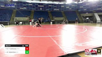 113 lbs Round Of 64 - Khy'ree Thomas-Calloway, MWC Wrestling Academy, NE vs Sean Valentine, Izzy Style Wrestling