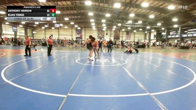 285 lbs Consi Of 32 #2 - Anthony Herron, NC vs Elias Timms, CO