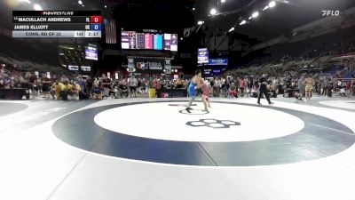 175 lbs Cons. Rd Of 32 - Macullach Andrews, FL vs James Elliott, OK