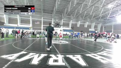 113 lbs Cons. Round 3 - Chase Hager, Sanderson Wrestling Academy vs McKay Clements, Champions Wrestling Club