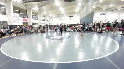 160 lbs Final - Garrett Newman, Freakztyle Black - HS vs D'marion Erlenbeck, Metro All-Stars - HS