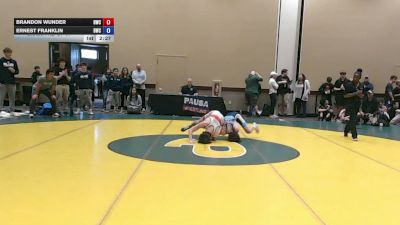 120 lbs Champ. Rd Of 64 - Brandon Wunder, Headhunters Wrestling Club vs Ernest Franklin, Blairstown Wrestling Club