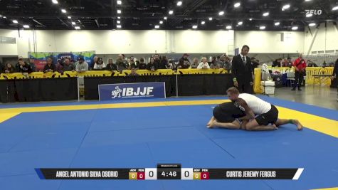 Curtis Jeremy Fergus vs Angel Antonio Silva Osorio 2025 World IBJJF Jiu-Jitsu No-Gi Championship