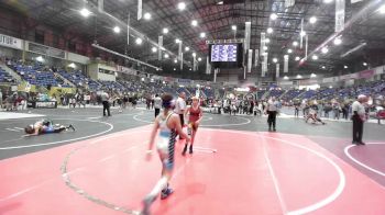 98 lbs Quarterfinal - Hayes Ingram, Bear Cave WC vs Drake Miloradovich, Victory WC