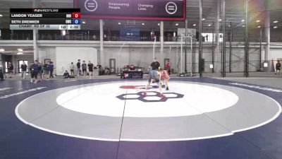 120 lbs Champ. Rd Of 32 - Landon Yeager, Indiana vs Seth Drennen, Olympia Wrestling Club