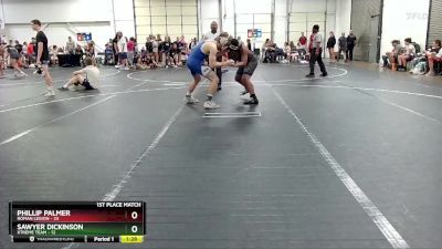 150 lbs Finals (2 Team) - Phillip Palmer, Roman Legion vs Sawyer Dickinson, Xtreme Team