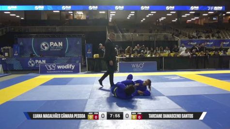Tarciane Damasceno Santos vs Luana Magalhães Câmara Pessoa 2026 Pan Jiu Jitsu IBJJF Championship