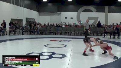60 lbs Quarterfinals (8 Team) - Sam Levine, Steel Valley Renegades Wrestling Club vs Henry Hoffmann, Missouri Gold