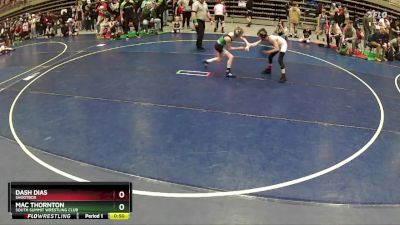 64 lbs Semifinal - Dash Dias, Shootbox vs Mac Thornton, South Summit Wrestling Club