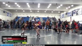 150 lbs 1st Place Match - Alexis Jimenez, Sweg Boys vs Casey Otero, Norwalk