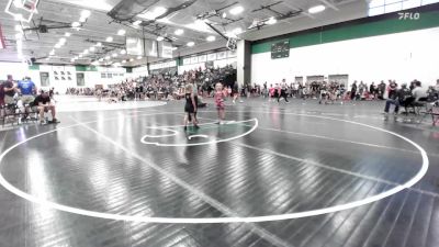 60-65 lbs Round 2 - Francis Currier, Slyfox Wrestling Academy vs Magnolia Benton, Honey Badger Wrestling Club