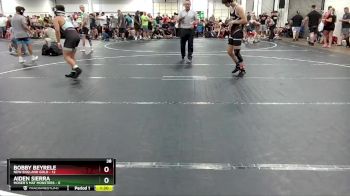 120 lbs Round 2 (6 Team) - Bobby Beyrele, New England Gold vs Aiden Sierra, Moser`s Mat Monsters