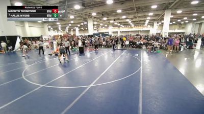 145 lbs Quarters - Madilyn Thompson, Utah vs Hallie Myers, Utah