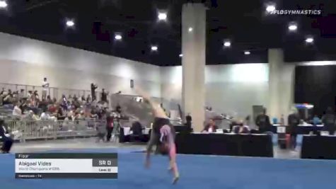 Abigael Vides - Floor, World Champions #1056 - 2021 USA Gymnastics Development Program National Championships