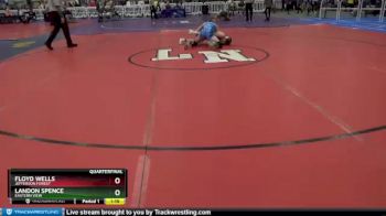170 lbs Quarterfinal - Floyd Wells, Jefferson Forest vs Landon Spence, Eastern View