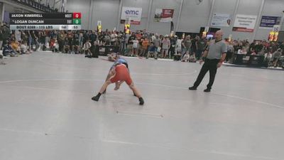 115 lbs Champ. Rd Of 32 - Logan Duncan, Topeka Blue Thunder vs Jaxon Kimbrell, North Stars