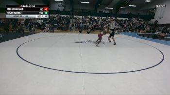 149 lbs Champ. Round 1 - Kevin Gierej, Elizabethtown vs Malik Barkor, Arcadia