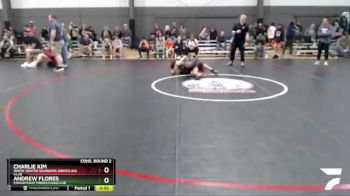 138 lbs Cons. Round 2 - Andrew Flores, FordDynastyWrestlingClub vs Charlie Kim, White Center Warriors Wrestling Club