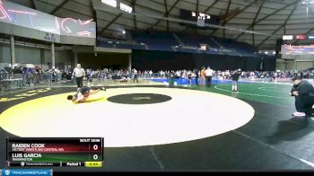 125 lbs 3rd Place Match - Luis Garcia, Washington vs Raiden Cook, Victory Wrestling-Central WA