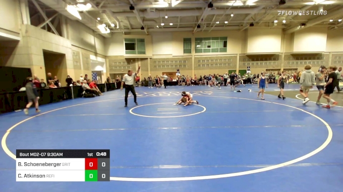 75 lbs Rr Rnd 7 - Benjamin Schoeneberger, Grit Mat Club vs Charlie ...