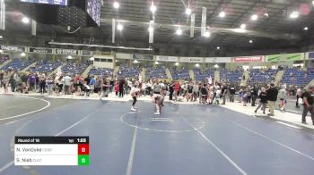 109 lbs Round Of 16 - Noah VanDyke, Conrad WC vs Sebastian Nieb, Chatfield Youth