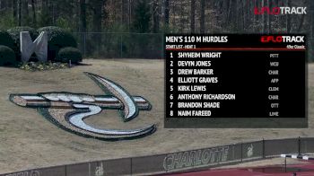 Men's 110m Hurdles, Heat 1