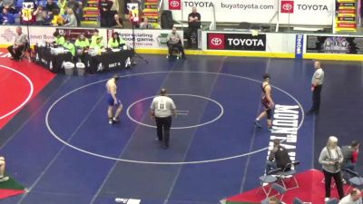 172 lbs Consi Of 32 #2 - Ryan Ludwig, Clearfield vs Ricky Hoffman, Faith Christian Academy