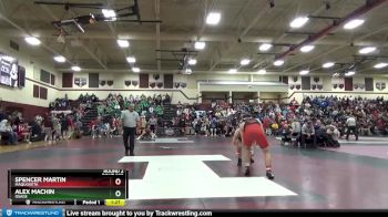 160 lbs Round 2 - Spencer Martin, Maquoketa vs Alex Machin, Osage