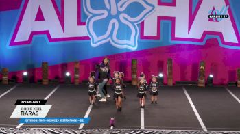 Cheer Xcel - Tiaras [2025 L1 Tiny - Novice - Restrictions - D2 Day 1] 2025 Aloha Concord Showdown