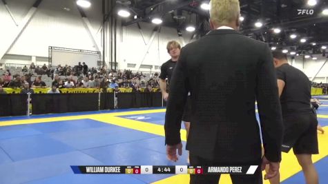 ARMANDO PEREZ vs WILLIAM DURKEE 2024 World IBJJF Jiu-Jitsu No-Gi Championship