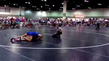 132 lbs Round 1 (6 Team) - Tee Ward, Michigan Blue vs Holden Hawkins, SD Renegades