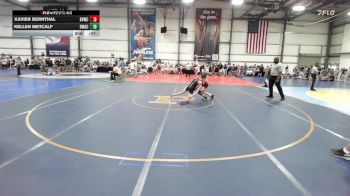 105 lbs Rr Rnd 1 - Waylynn Barrows, Buffalo Valley Wrestling Club MS Black vs Nico Lomonte, Donahue Wrestling Academy
