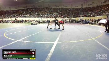 6A-138 lbs Cons. Round 1 - Thomas Toteh, Union vs Hayze Ivey, Southmoore