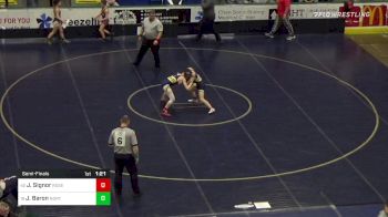 97 lbs Semifinal - Jack Signor, Rose Tree Media vs Jack Baron, North Penn