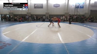 105 lbs Cons. Rd Of 16 - Gage Green, East Idaho Elite vs Matthew Laslovich, Summit Wrestling Club