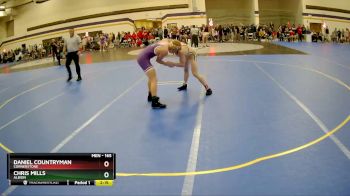 165 lbs Champ. Round 2 - Chris Mills, Albion vs Daniel Countryman, Cornerstone