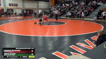 N-5 lbs Cons. Round 1 - Maddox Feldmann, Marion Wolves vs Breck Bliven, New London Tigers