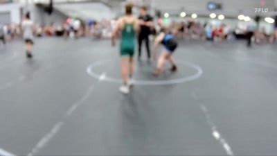 100 lbs Round 1 (6 Team) - Brady Genard, Mat Assassins Black vs John Kenny, Broad Axe White