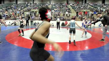 80 lbs Quarterfinal - Kashta Freeland, Glasgow Wrestling Academy vs Chandler Dale, Roundtree Wrestling Academy