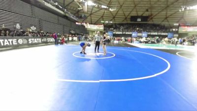 Girls 4A 135 lbs Champ. Round 1 - Adelina Berry, Lewis And Clark (Girls) vs Sen Bajgai, Bothell (Girls)