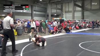 115 lbs Champ. Round 1 - Jadalynn Lies, Maize vs Kinsly Stukey, Great Bend Wrestling Club