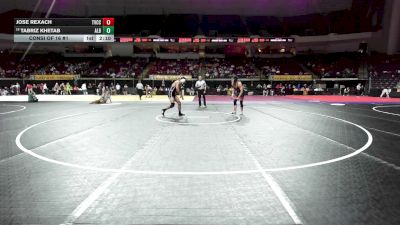 157 lbs Consi Of 16 #1 - Jose Rexach, Treasure Valley CC vs Tabriz Khetab, Albany