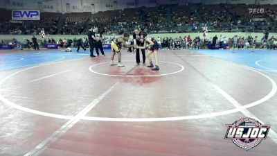 83 lbs Semifinal - Brantley Arluck, Spartan Mat Club vs Elijah Alexander, Midwest City Bombers Youth Wrestling Club